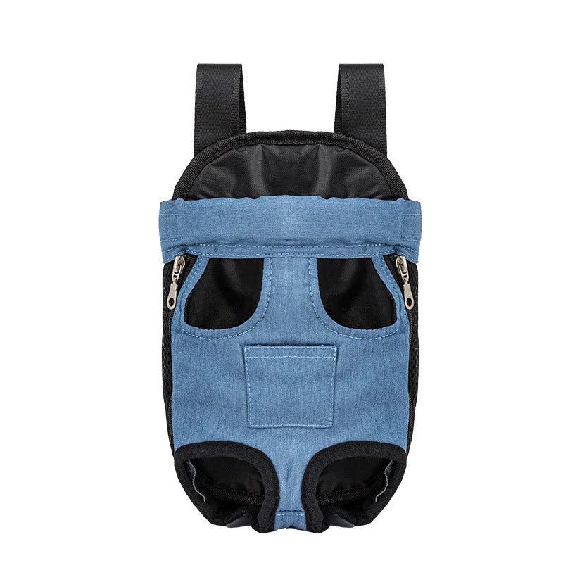 Camouflage Dog Travel Bag - Breathable Mesh Carrier for Puppies