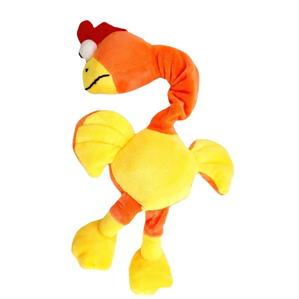 Screaming Chicken Dog Toy - Loud Squeaky Interactive Chew