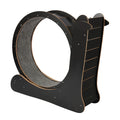 Furniture and Climbing Tool Black Cat Exercise Wheel for Cat, Large Cat Treadmill with Carpeted Runway, Kitty Cat Sport Toy, Fitness Weight Loss Device for Cats