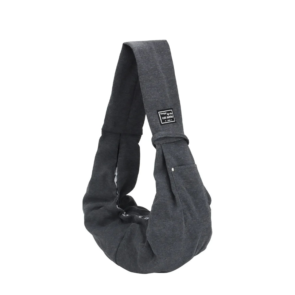 Pet Shoulder Bag with Phone Pocket - Travel Handbag Carrier