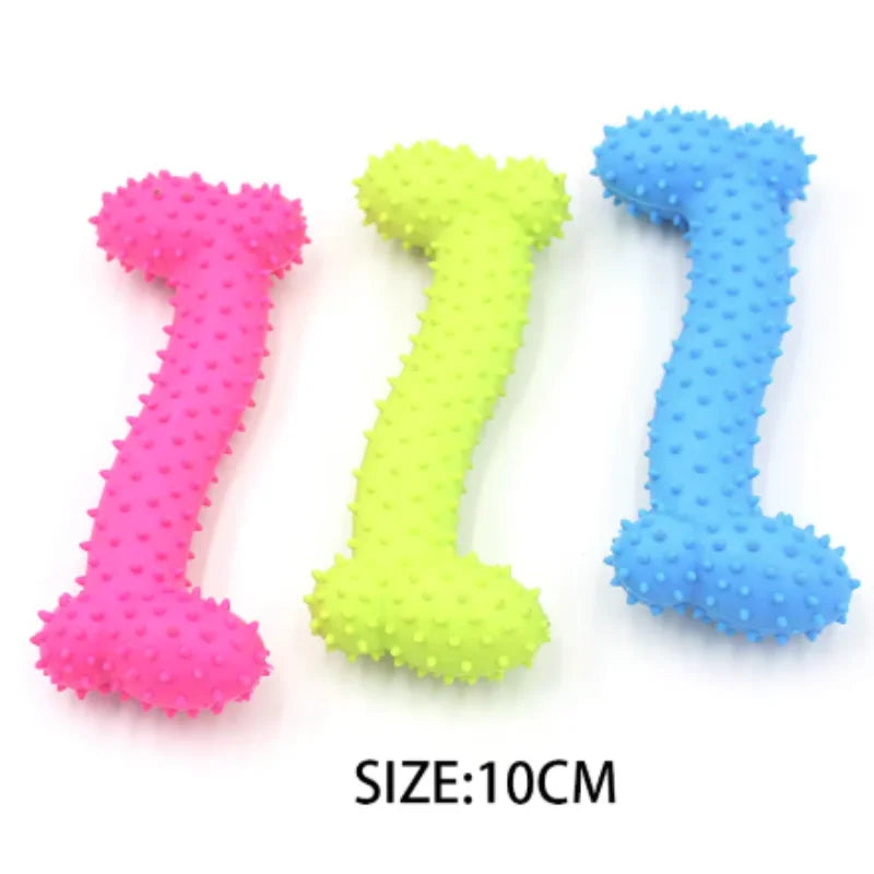Dog Teething Stick - Treat Dispensing Chew Toy and Teeth Cleaner