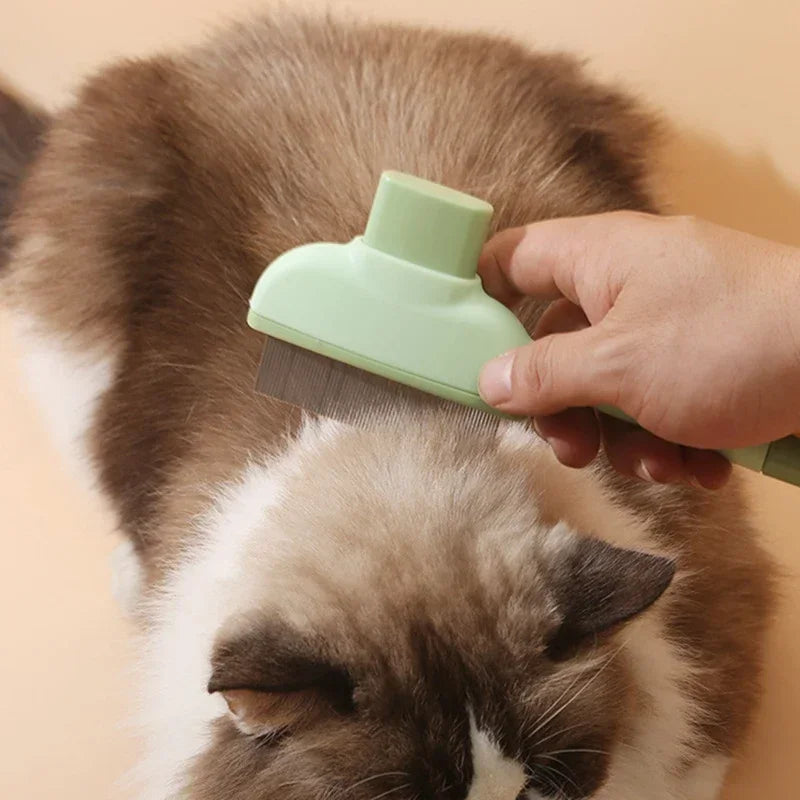 Pet Hair Removal Comb - Grooming Brush for Cats and Dogs