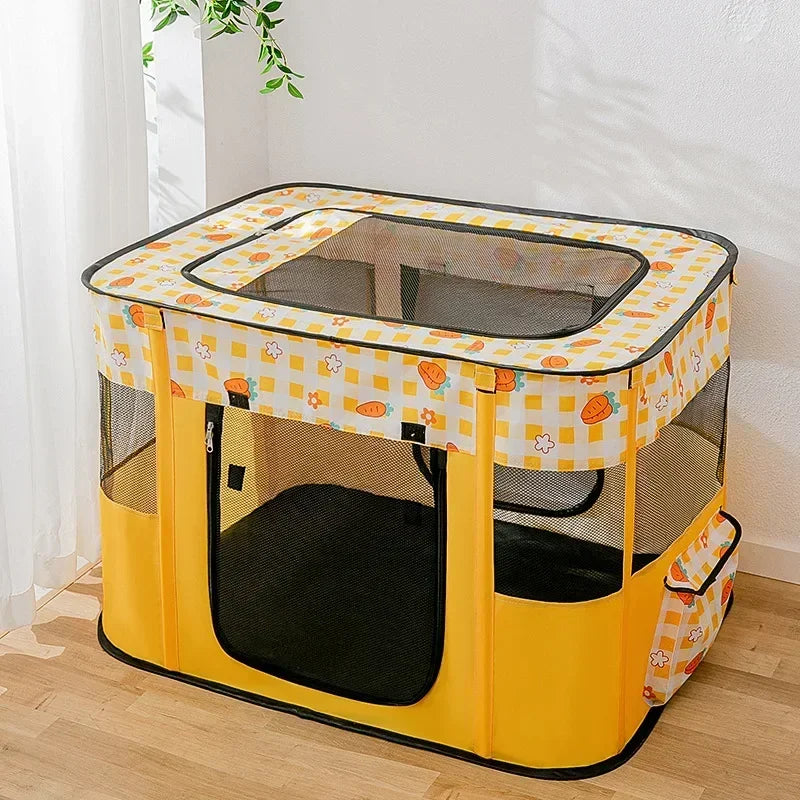 Folding Cat House Tent - Cosy Delivery Room and Kitten Bed