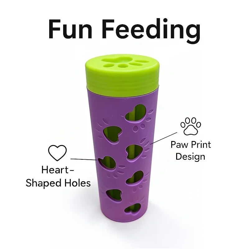 Detachable Treat Dispenser & Slow Feeder Toy for Dogs and Cats