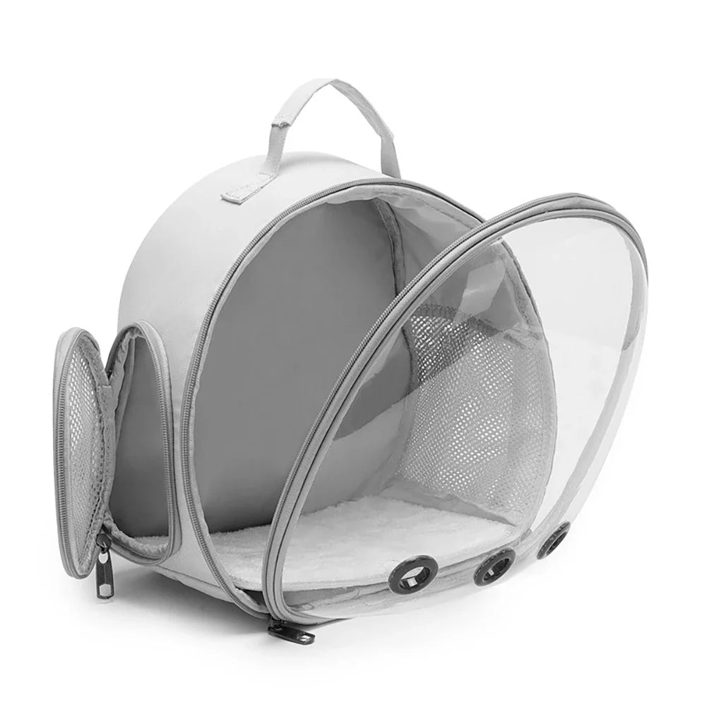 Small Animal Carrier Backpack - Travel Bag for Rabbits and Guinea Pigs