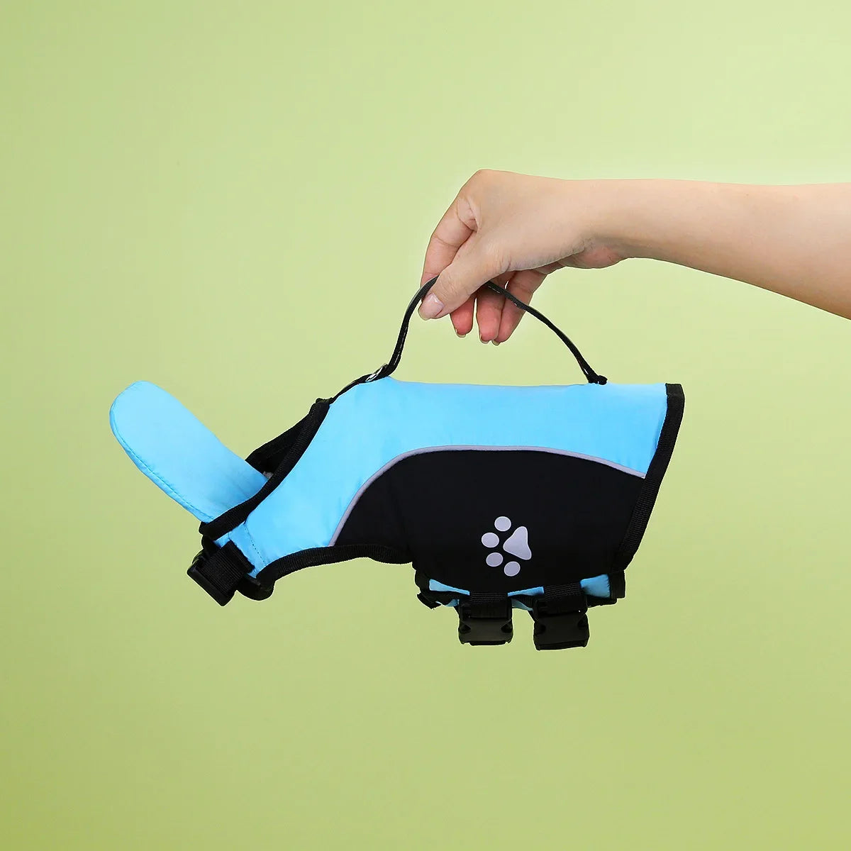 Dog Life Jacket with Removable Front Float - Adjustable Swim Vest
