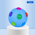 Glowing TPR Dog Ball - Light-Up Bouncy Fetch Toy for Evening Walks