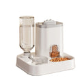 Gravity Pet Water Dispenser with Food Bowl - No Batteries Needed