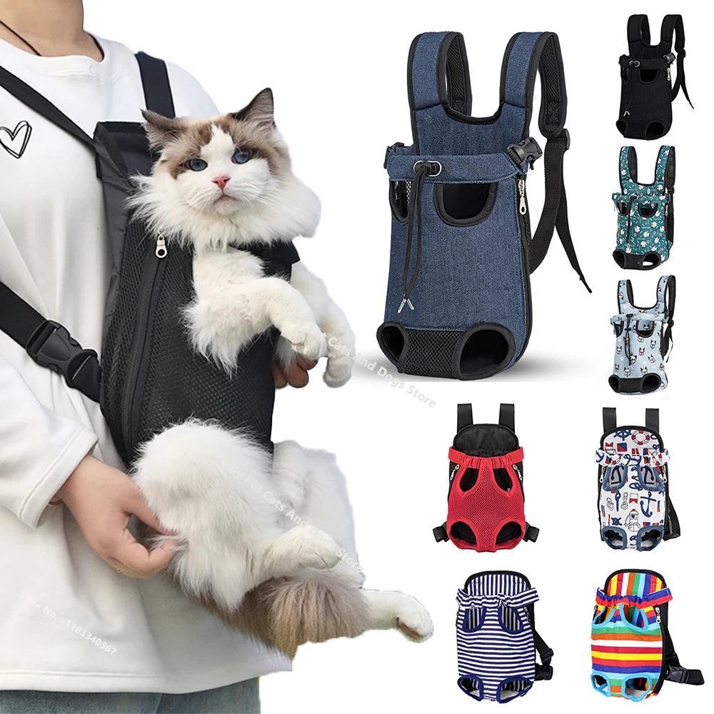 Camouflage Dog Travel Bag - Breathable Mesh Carrier for Puppies