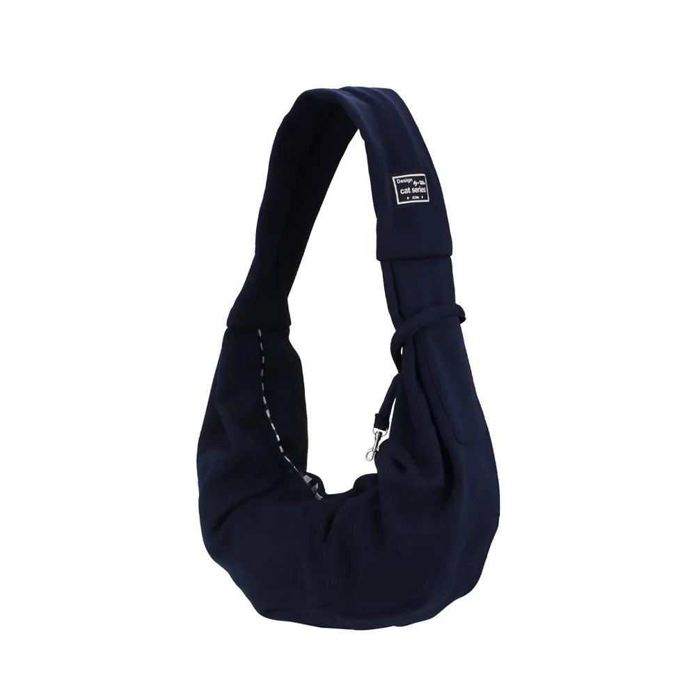 Pet Shoulder Bag with Phone Pocket - Travel Handbag Carrier