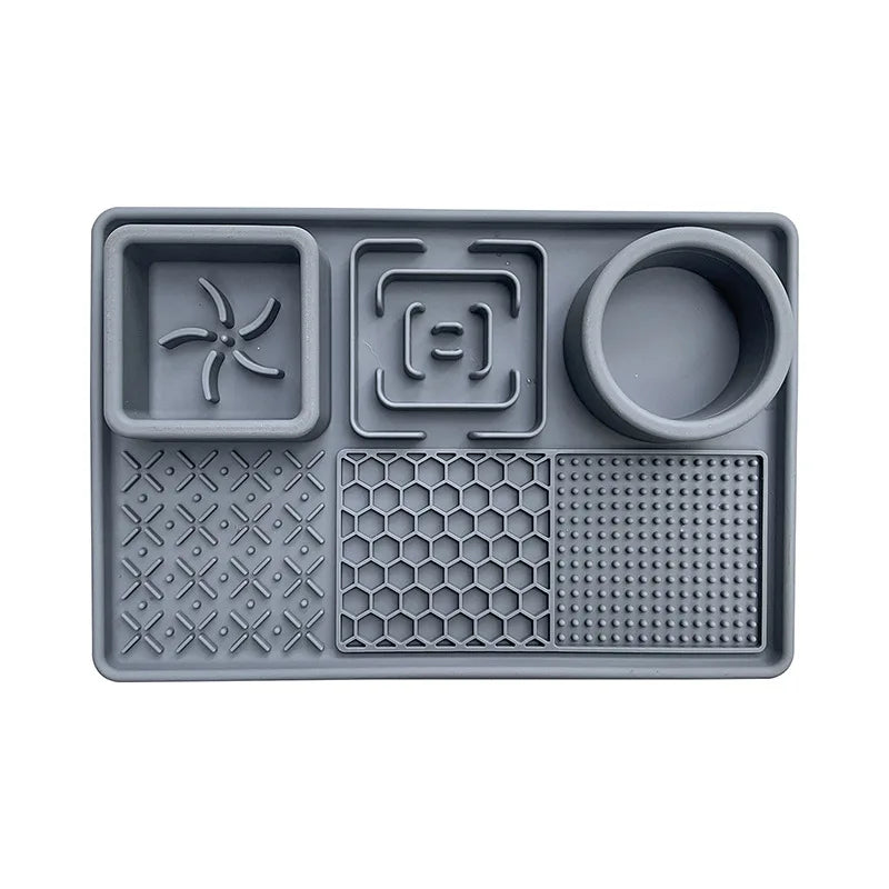Calming Licking Mat & Slow Feeder for Dogs and Cats