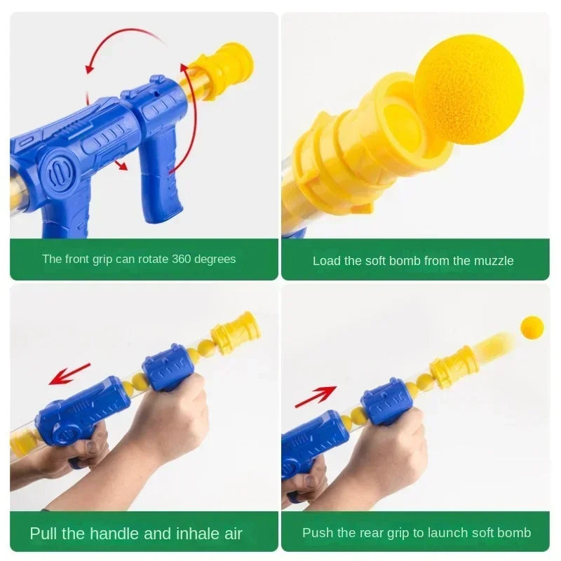 Interactive Cat Pompom Launcher - Chase & Pounce Teaser Toy