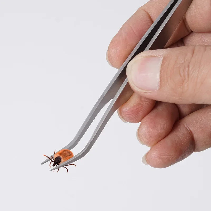 2-in-1 Tick Remover Tool - Professional Tweezers for Pets and People