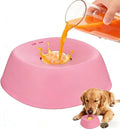 Anti-Choking Slow Feeder Dog Bowl - Non-Slip Lick Bowl for Treats