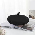 Wool Pet Beret - Adjustable Hat for Cats and Small Dogs