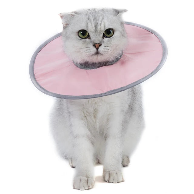 Reusable Pet Recovery Collar - Anti-Lick Cone for Cats and Dogs