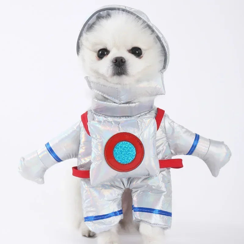 Halloween Pet Costume - Funny Standing Dress-Up Outfit for Dogs and Cats