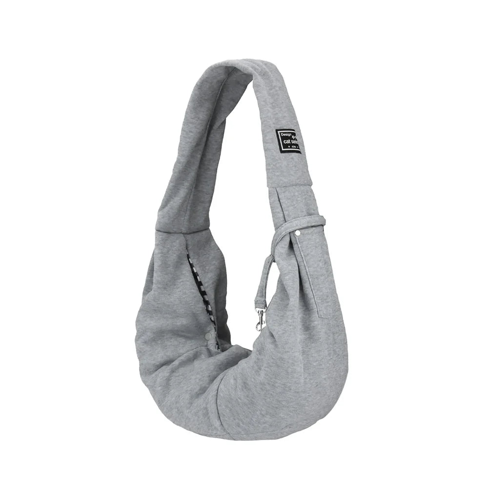Pet Shoulder Bag with Phone Pocket - Travel Handbag Carrier
