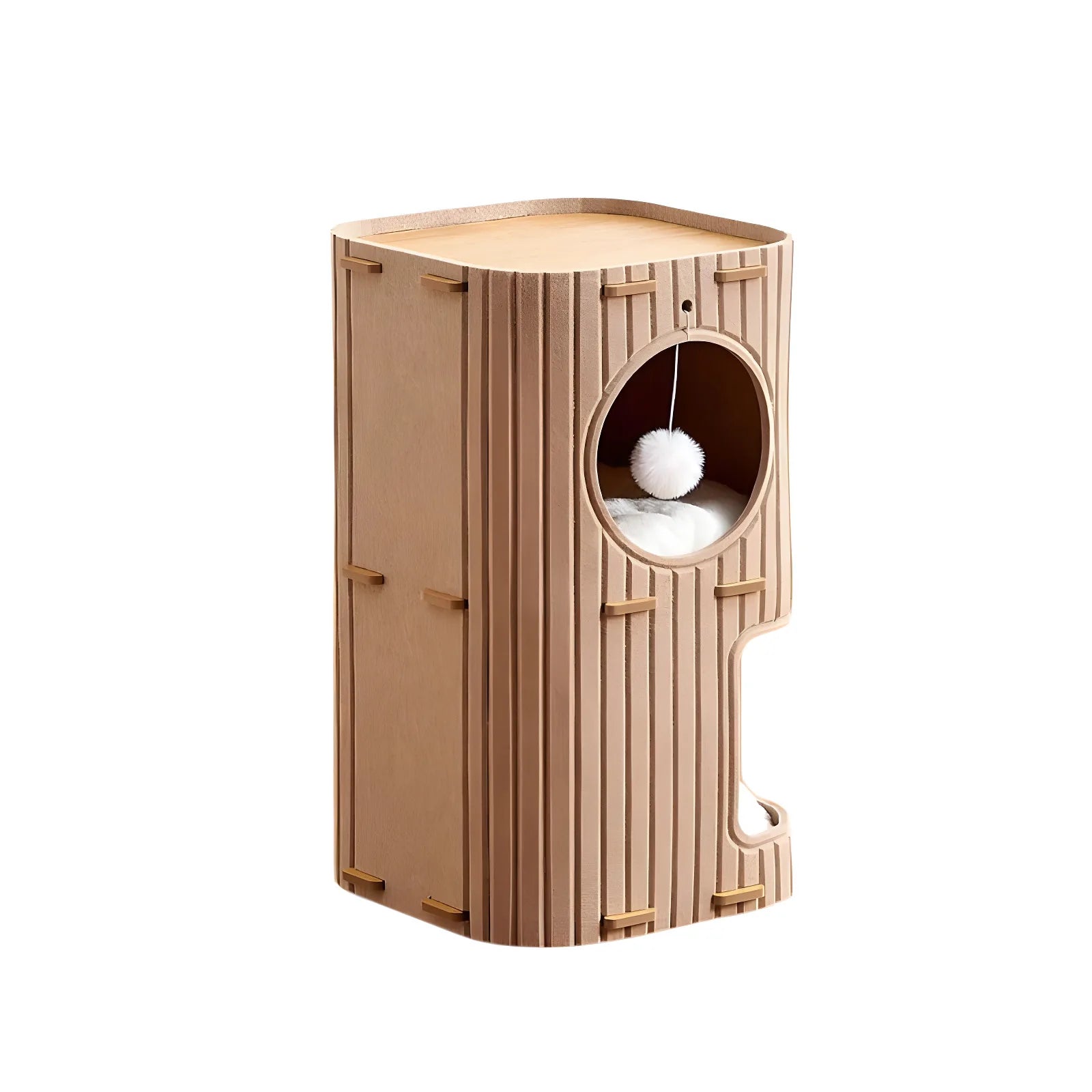 Multi-Layer Cat Climbing Frame - Enclosed Scratch-Resistant Cat Nest