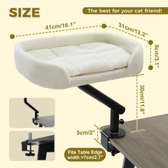 Cream Plush Sofa