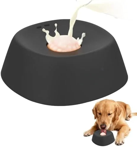 Anti-Choking Slow Feeder Dog Bowl - Non-Slip Lick Bowl for Treats