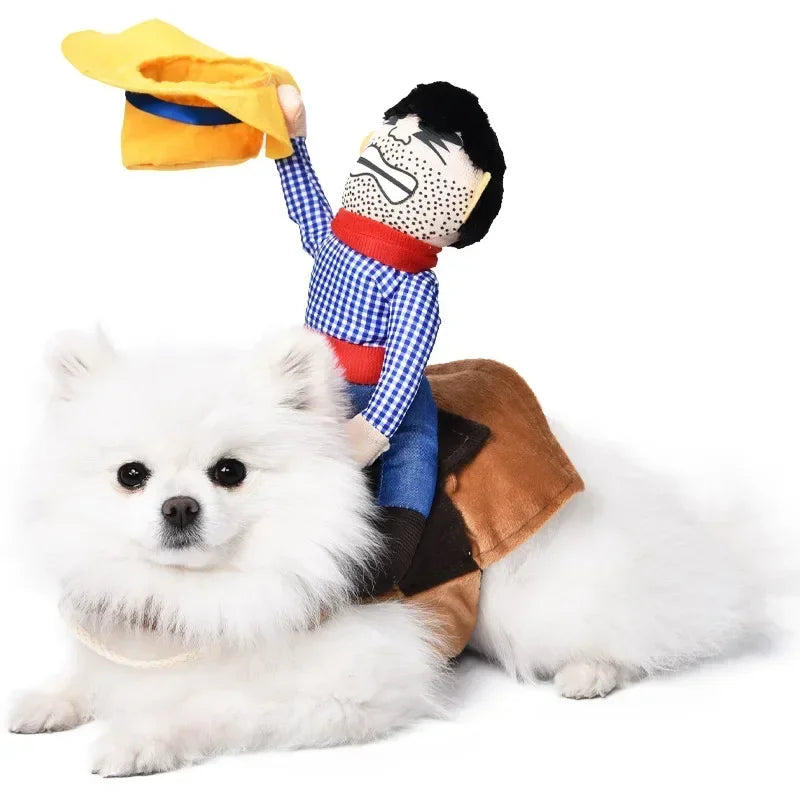 Halloween Pet Costume - Funny Standing Dress-Up Outfit for Dogs and Cats