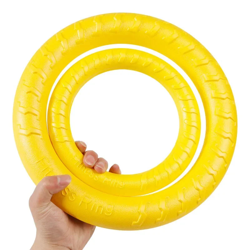 Floating EVA Dog Ball with Rope - Water Fetch and Tug Toy