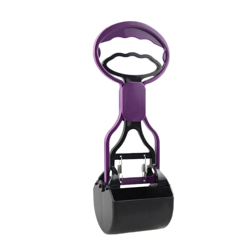 Heavy Duty Pooper Scooper with Long Handle and Clamping Jaw