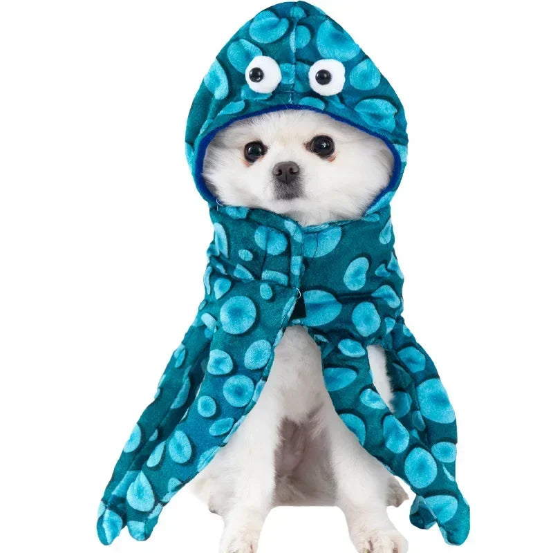 Halloween Pet Costume - Funny Standing Dress-Up Outfit for Dogs and Cats