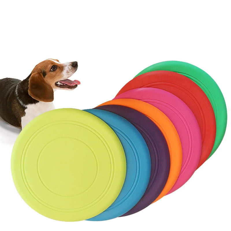 Silicone Dog Frisbee - Soft, Foldable Flying Disc for Fetch