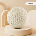 Large Sisal Cat Scratching Ball 10cm - Oversized Claw and Bite Toy