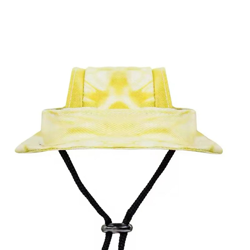 Dog Bucket Hat - Breathable Cotton Sun Hat for Cats and Dogs