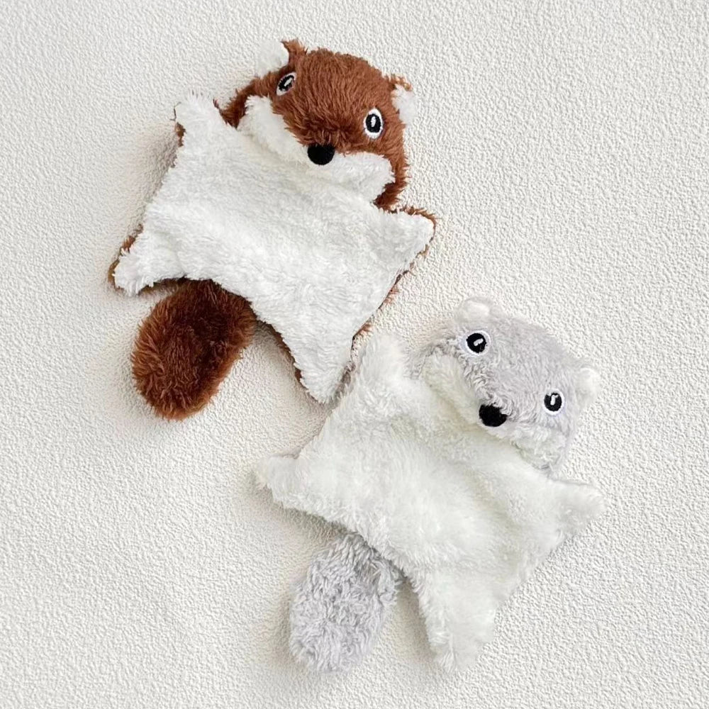 Flying Squirrel Cat Toy - Small Squeaky Interactive Kitten Toy