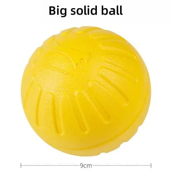 Floating EVA Dog Ball with Rope - Water Fetch and Tug Toy