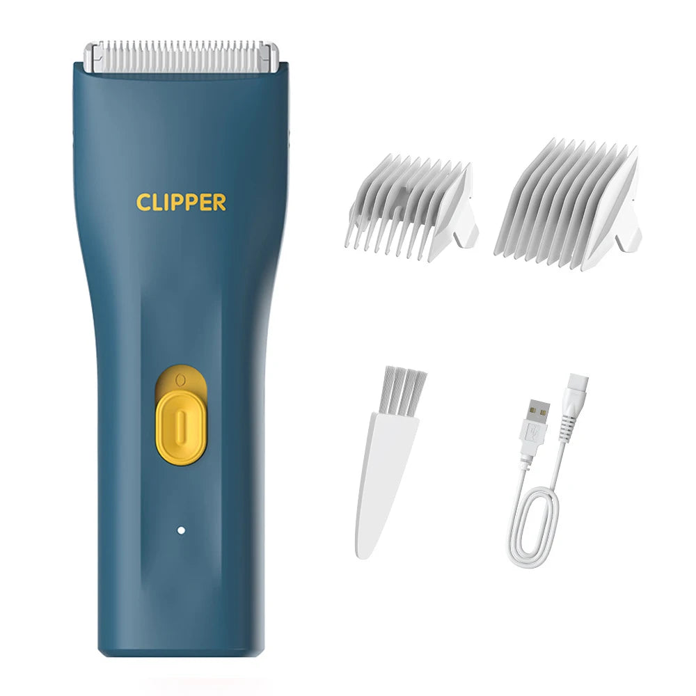 Dog Grooming Clipper - USB Rechargeable Waterproof Pet Trimmer