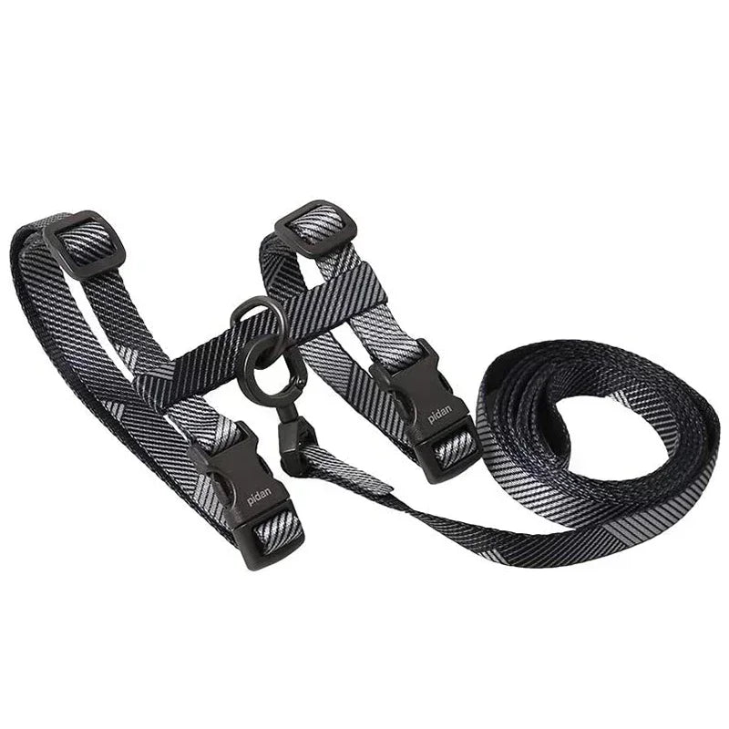 Escape Proof Cat Harness and Leash Set - Adjustable Soft Kitten Harness