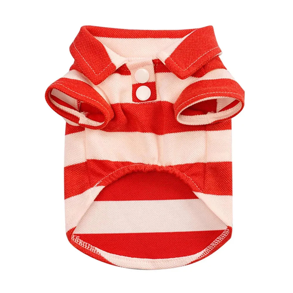 Summer Dog T-Shirt - Lightweight Casual Shirt for Small and Large Dogs