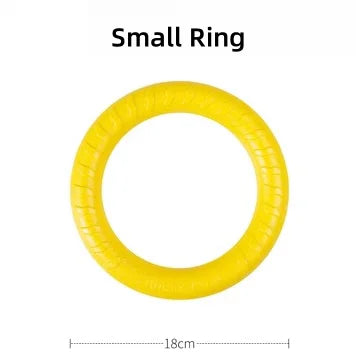 Floating EVA Dog Ball with Rope - Water Fetch and Tug Toy
