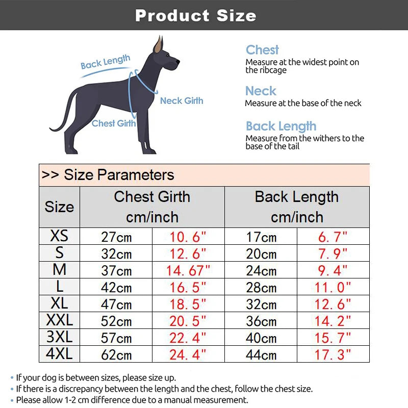 Summer Dog T-Shirt - Lightweight Casual Shirt for Small and Large Dogs