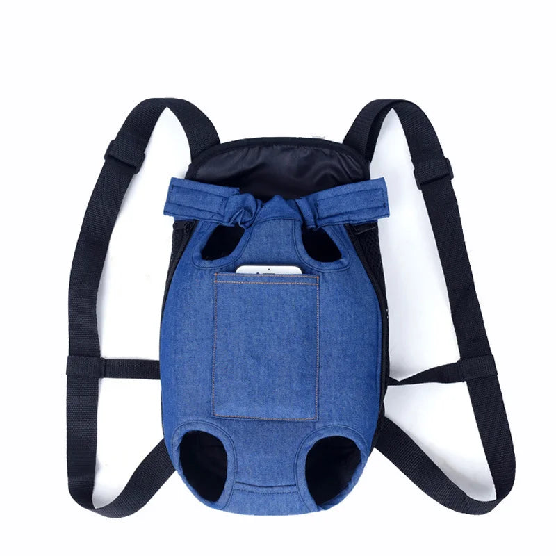 Camouflage Dog Travel Bag - Breathable Mesh Carrier for Puppies