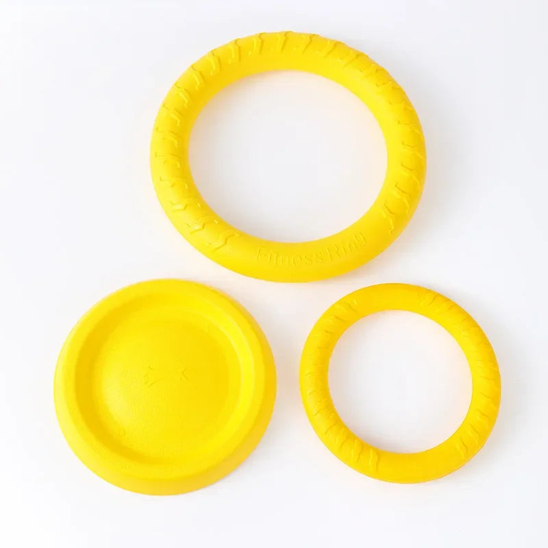 Floating EVA Dog Ball with Rope - Water Fetch and Tug Toy