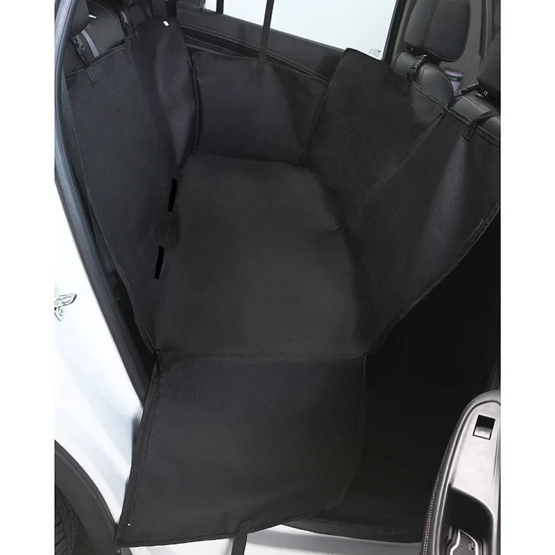Dog Car Hammock - Waterproof Rear Seat Cover for Medium and Large Dogs