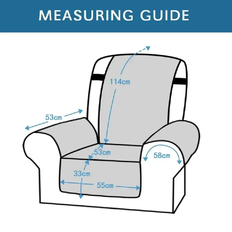 Quilted Sofa Cover for Pets - Anti-Wear Slipcover for 1 to 3 Seaters