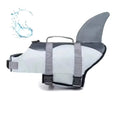 Shark Dog Life Jacket - High Buoyancy Swim Vest with Rescue Handle