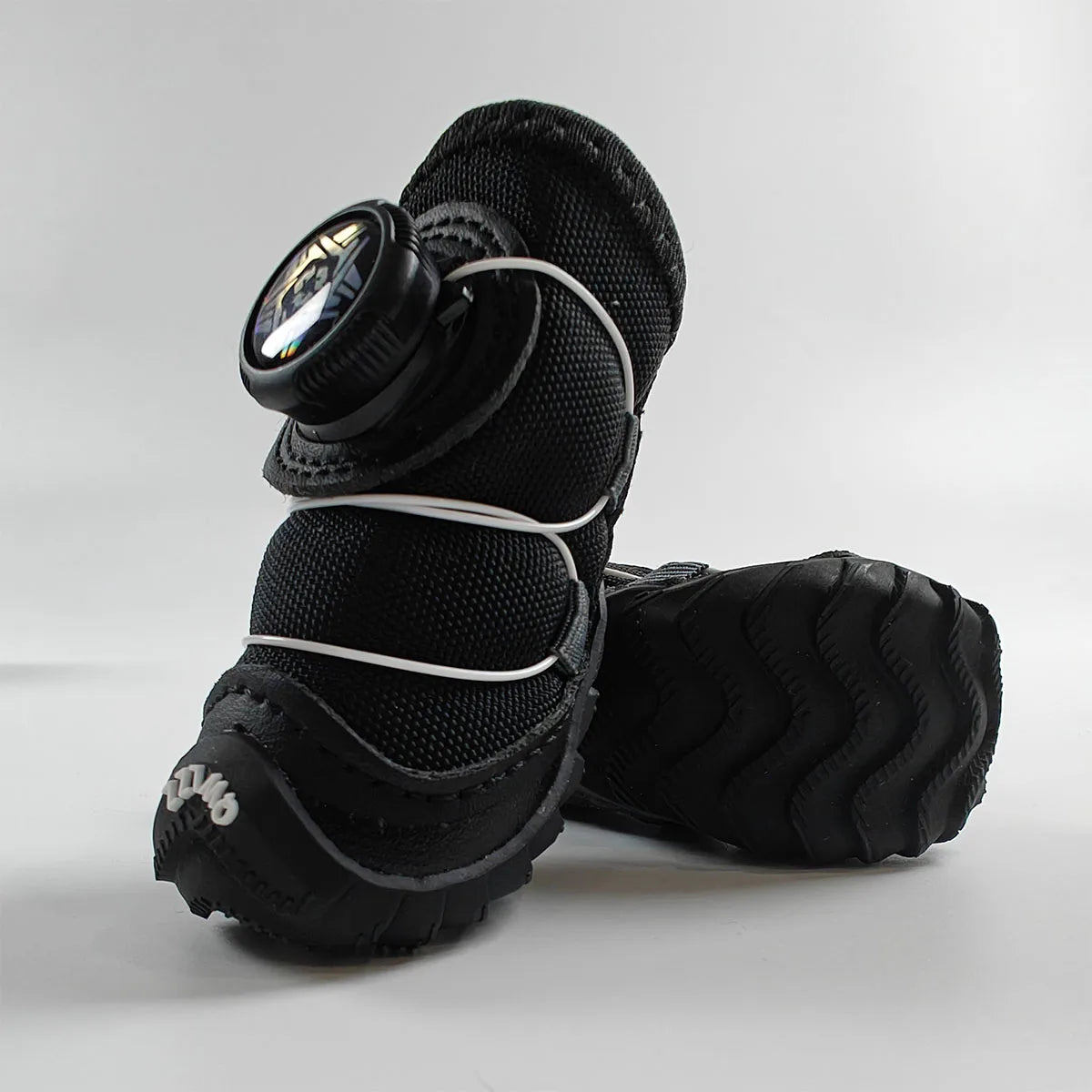 Waterproof Dog Snow Boots - Fleece Lined Winter Shoes for Small Dogs