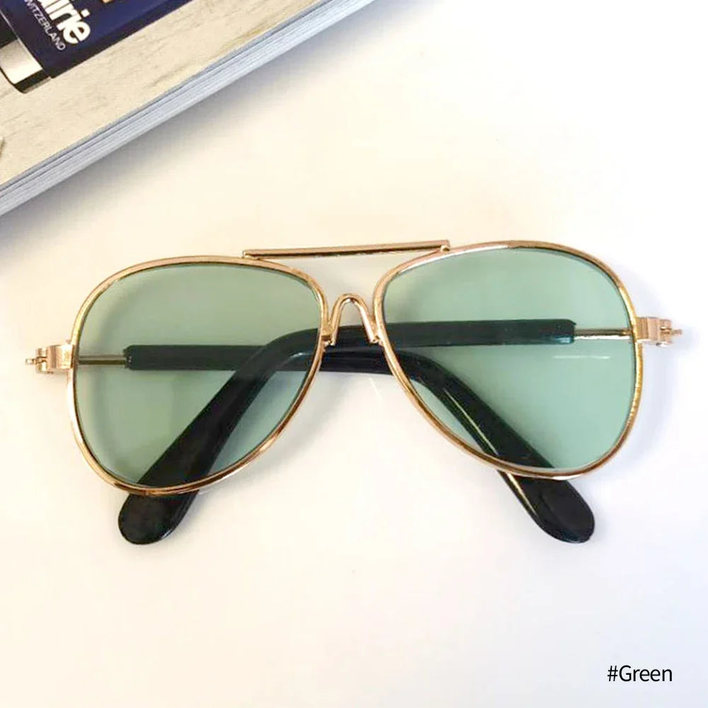 Cat Sunglasses - Colored Lens Photo Props for Cats and Small Dogs