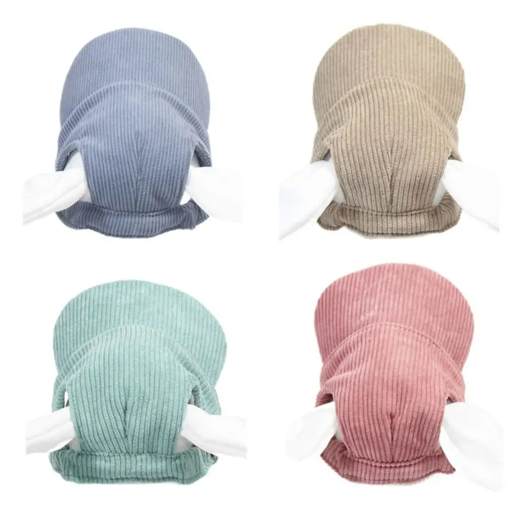 Dog Baseball Cap with Ear Holes - Adjustable Sun Hat for Hiking