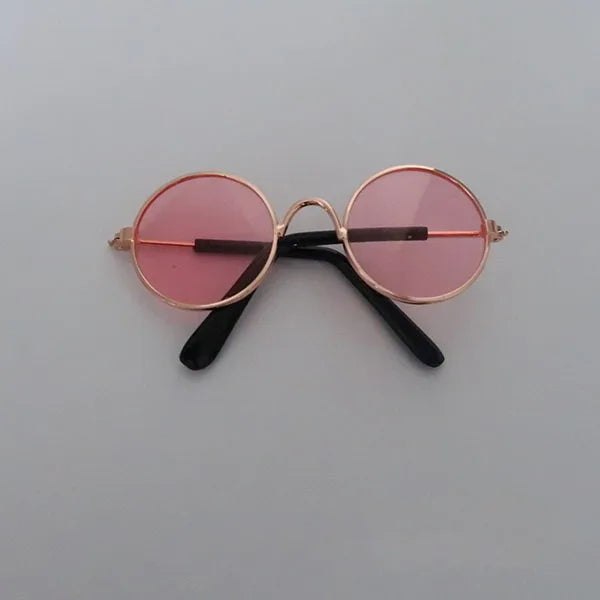 Pearl Pet Sunglasses - Luxury Photo Prop Eyewear for Cats and Dogs
