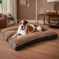 Washable Corduroy Dog Bed - Deep Sleep Cushion for Small to Large Dogs