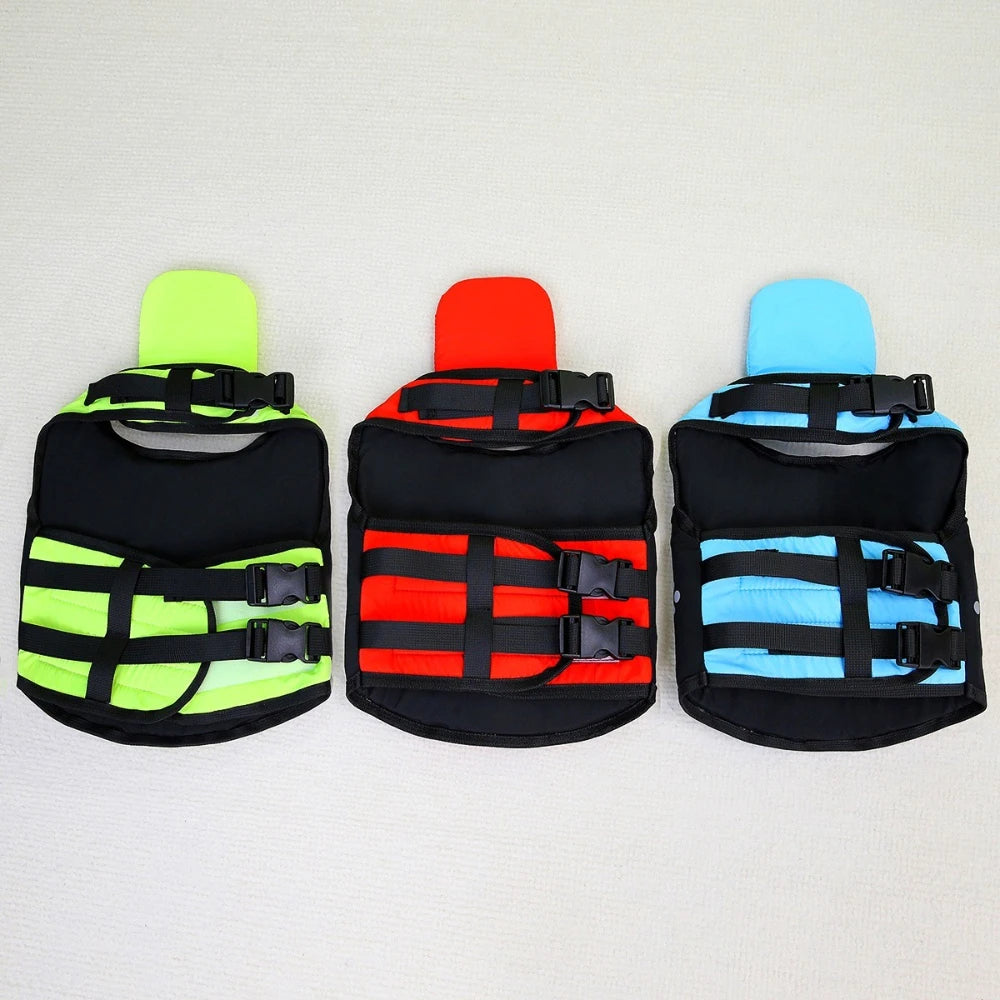 Dog Life Jacket with Removable Front Float - Adjustable Swim Vest